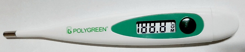 폴리그린(PolyGreen) KD-1351 체온계 사용기