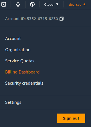 [Aws] billing alert 설정하기