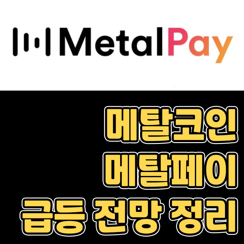 메탈코인(Mtl) 메탈페이 급등 전망 정리