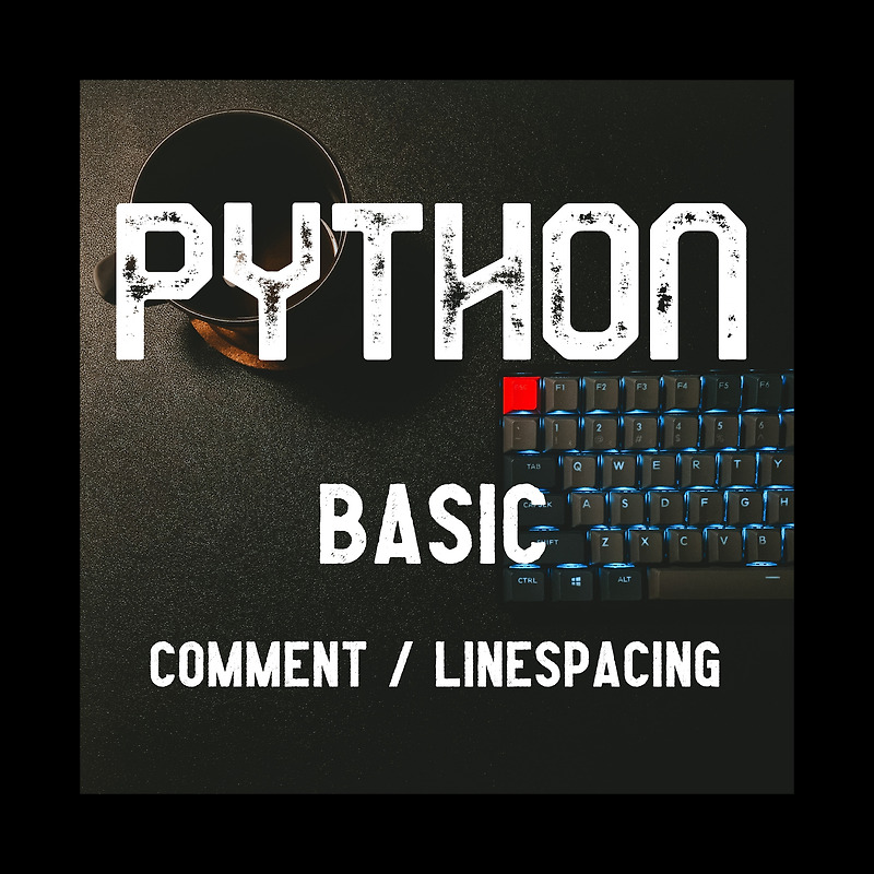 PYTHON BASIC - COMMENT & LINESPACING