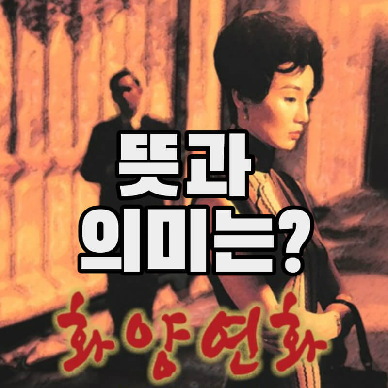 화양연화 뜻은? (줄거리 해석)