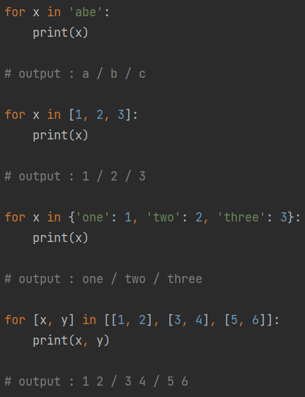 [Python] Comprehensive Guide to Using "for" Loops