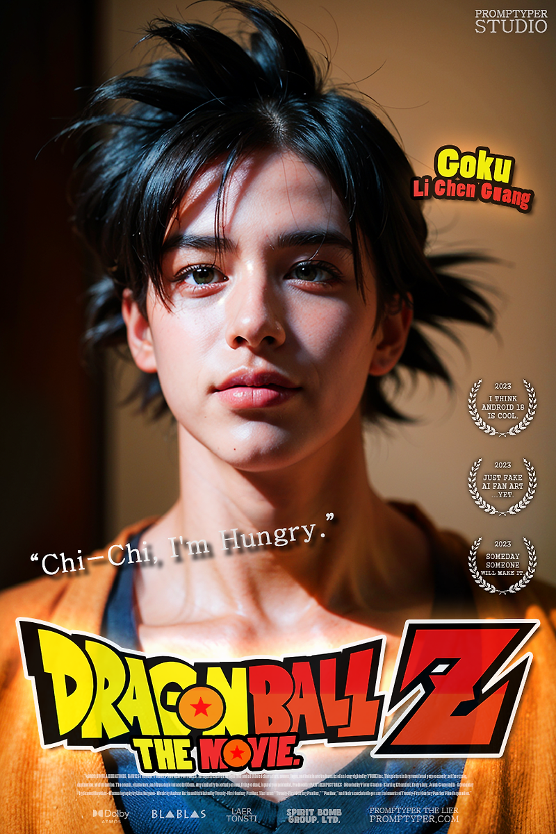 Dragon Ball The Movie : Goku Poster