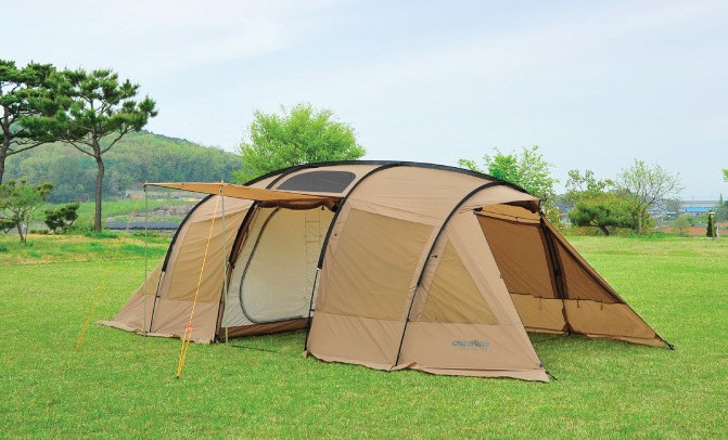 스노우라인 새턴2룸 프로 터널형텐트