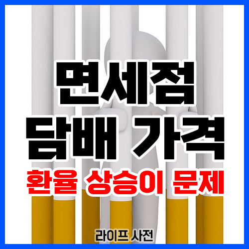 면세점 담배 가격: 한보루 과연 얼마일까? (면세 한도)