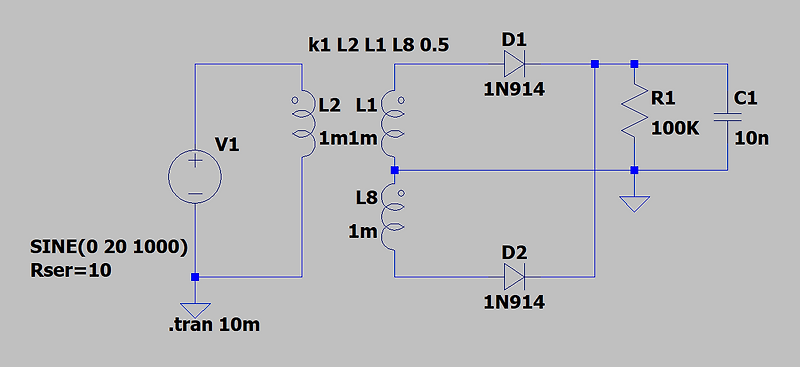 [전자회로 1] LTspice에서 인덕터를 트랜스포머로 바꾸기 | Inductor to Transformer in LTspice ...