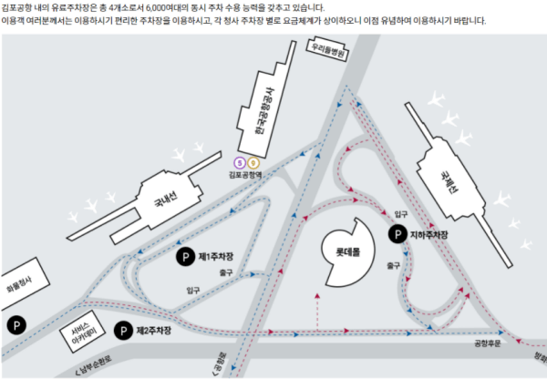 김포공항 주차요금 할인정보