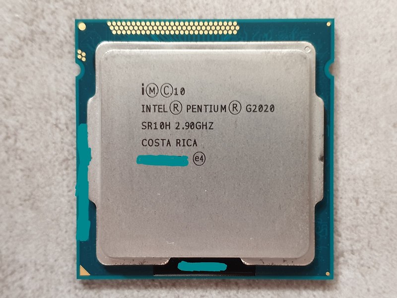intel Pentium G2020 2.90GHz 인텔 CPU :: 정리정돈재활용