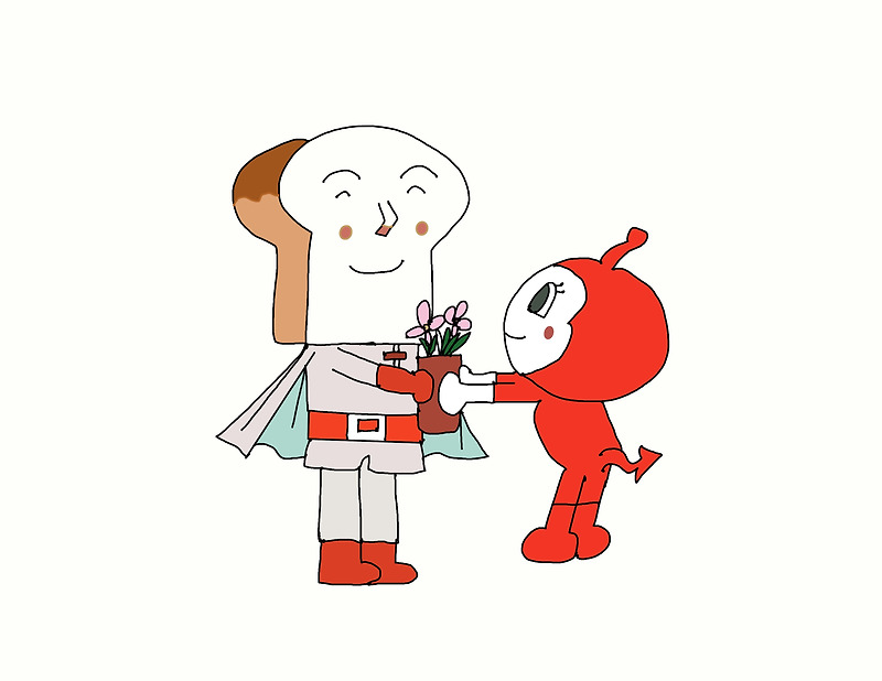 식빵맨과 짤랑이