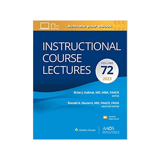 Instructional course lectures icl volume 72 print ebook with