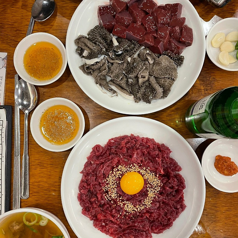 주말, 광장시장 육회 맛집, 광장시장 주차장