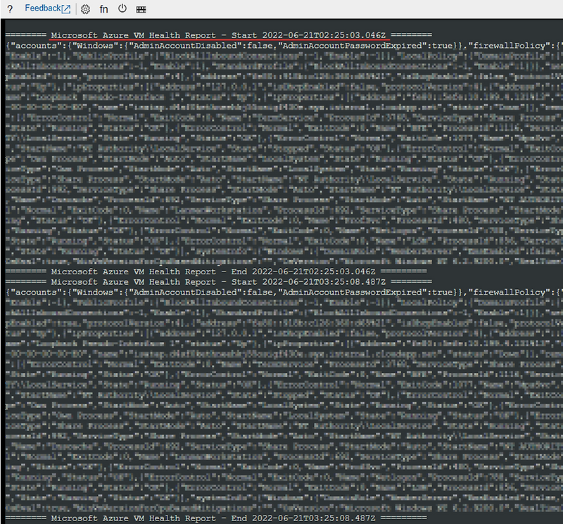 Azure Windows VM Serial Console 접속 문제 해결 방법