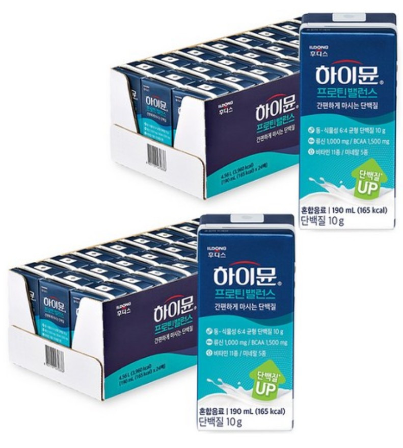 하이뮨 프로틴 밸런스 음료 190ml