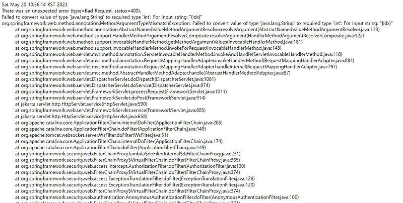 [SpringBoot/Thymeleaf] java.lang.NumberFormatException : Failed to ...