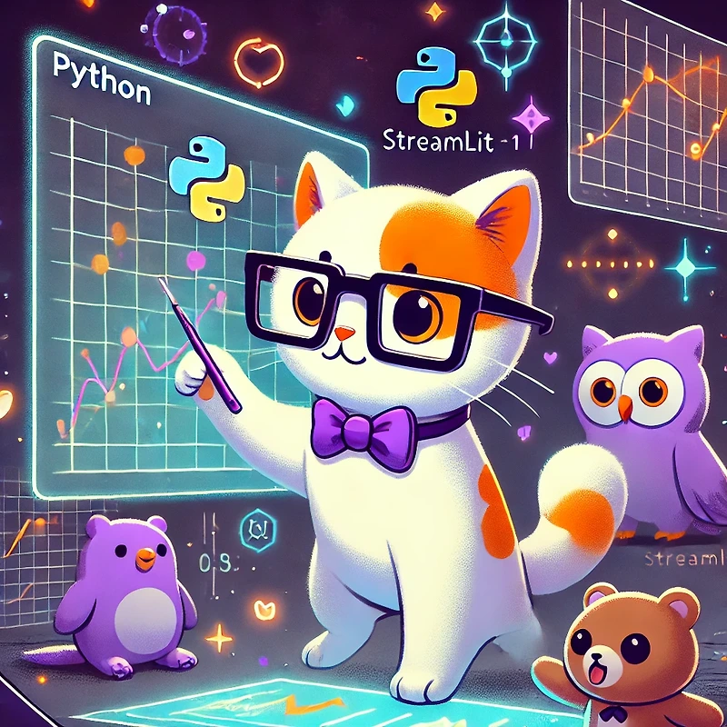 144. [Python] [Streamlit] : Streamlit(스트림릿) 차트 그리기(1)