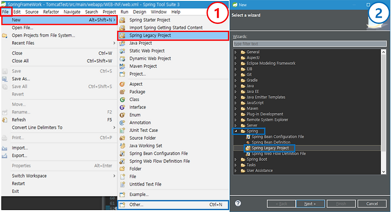 [Spring Framework] Spring Legacy Project 생성