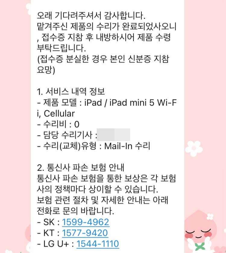 아이패드 셀룰러 업데이트 실패 오류 원인 및 해결방법