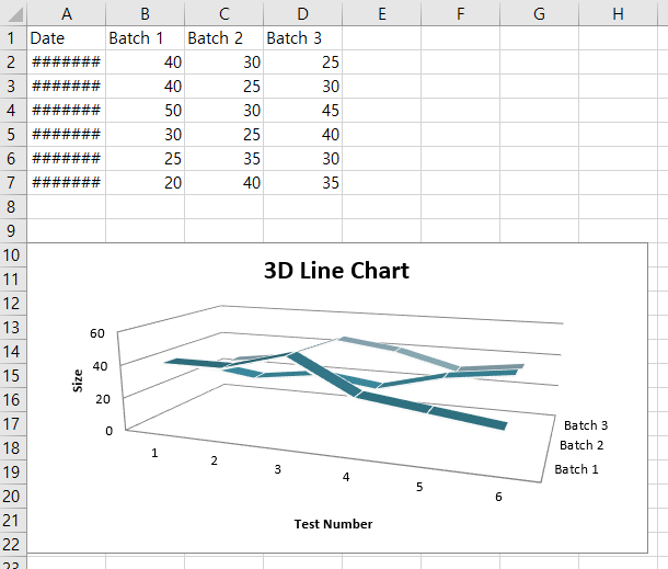  openpyxl 1 line chart