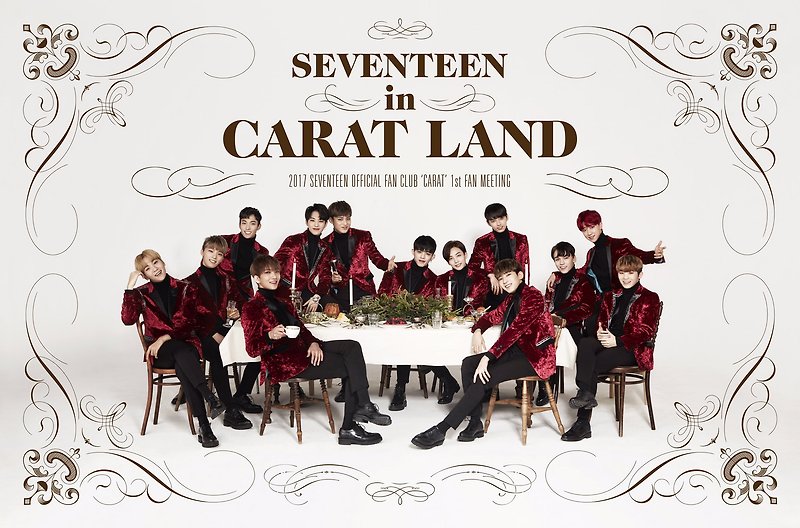 Carat Land Fan Meeting Official Poster Md And Memory Book