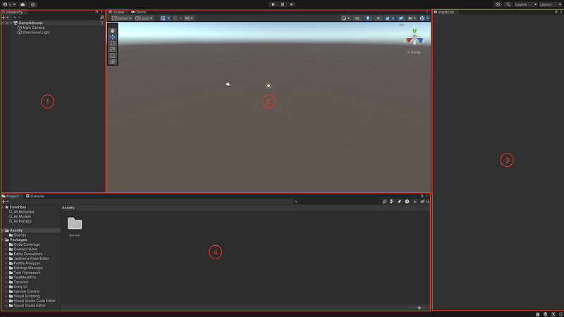 Basic Unity Interface :: Repository