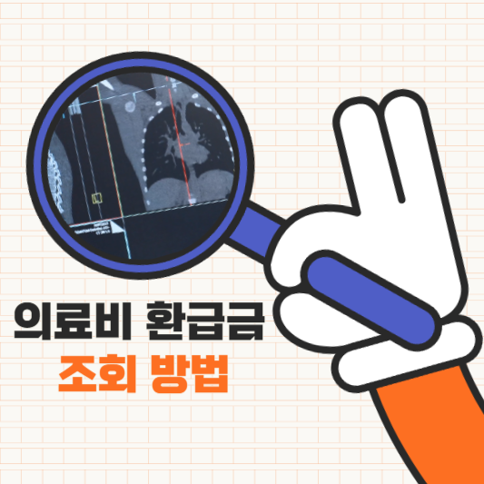 의료비 환급금 조회방법