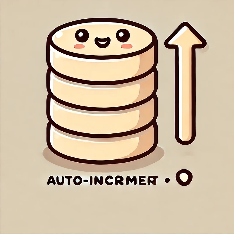  primary key auto increment 