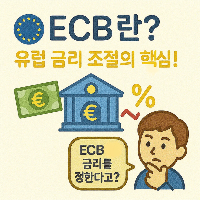 ECB(유럽중앙은행) 쉽게 이해하기: 유럽의 금리를 움직이는 핵심!