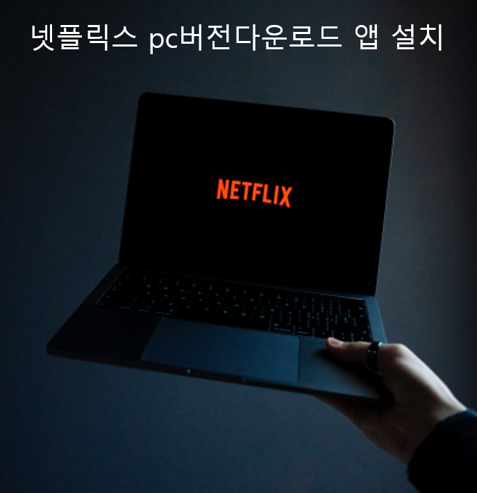 넷플릭스 pc 버전(넷플릭스 pc 앱) 왜 설치하나, 어떻게 하나