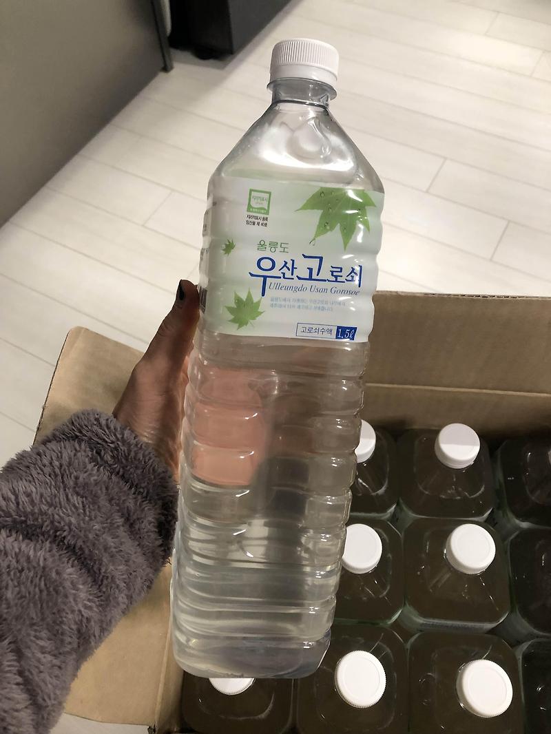 내돈내산_울릉도 고로쇠 가격 우산고로쇠수액의 맛과 효능