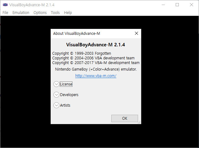 하이드가 사는 세상 :: [실행기] VisualBoyAdvance-M v2.1.4 Emulator / 비주얼보이 어드밴스 / GB, GBC, GBA / 게임보이, 게임보이 칼라, 게임보이 어드밴스 에뮬레이터