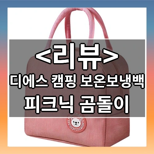 디에스 캠핑 보온보냉백 추천