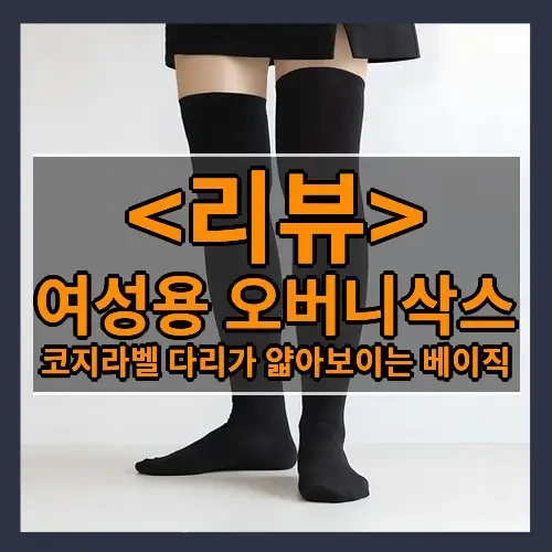 여성용 오버니삭스 추천