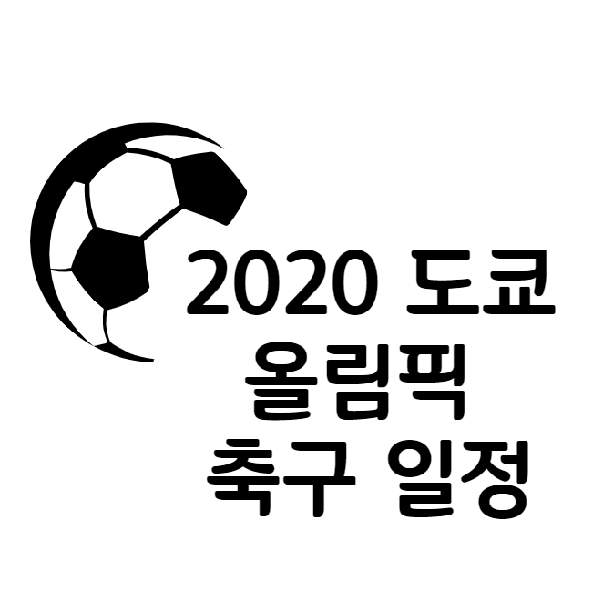 2020 도쿄올림픽 축구 일정