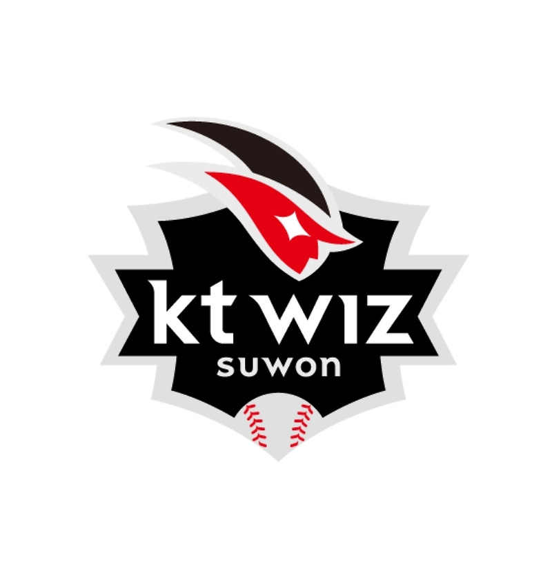 kt wiz 로고 일러스트 ai 프로야구 스폰서 로고 마트 패치