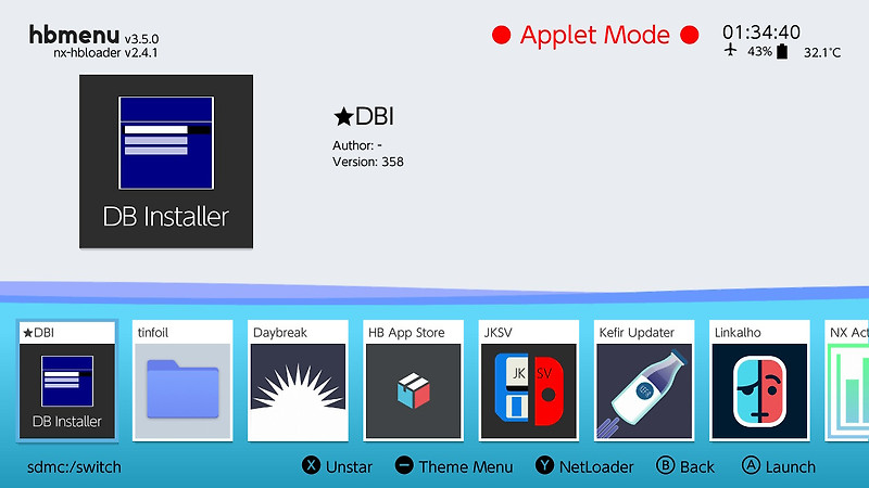 DBI - DB Installer Switch 