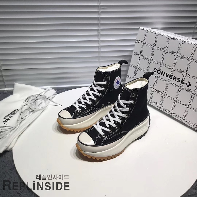 [CONVERSE] 컨버스 X JW 앤더슨 런스타 하이크 블랙 남녀공용