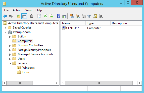 centos7 -> windows active directory join” style=”width:100%”><figcaption>centos7 -> windows active directory join</figcaption></figure>
<p style=