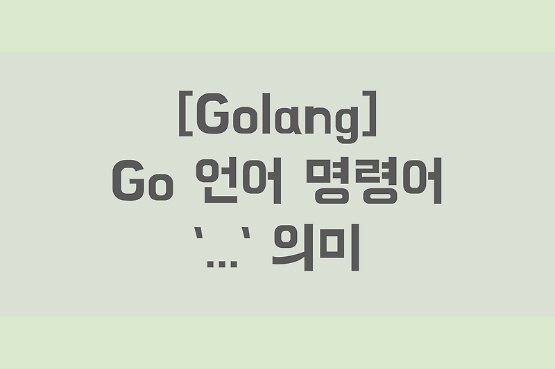  Golang Go 