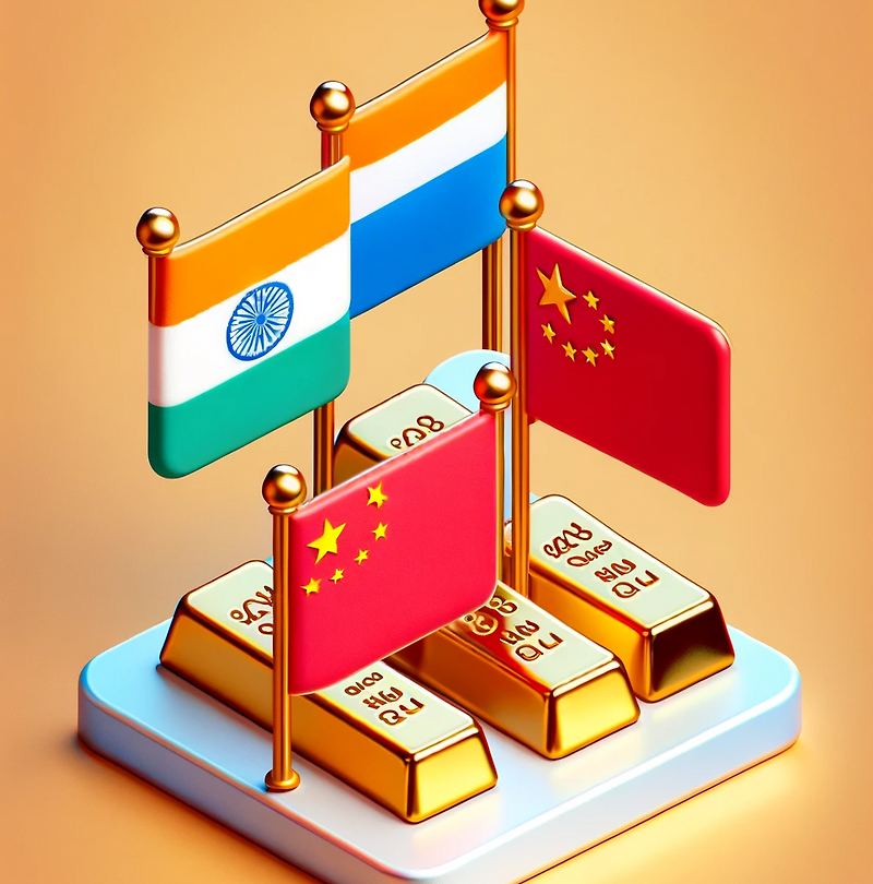 "Gold Rush 2024 India, China, and Russia's Secret Weapon Against