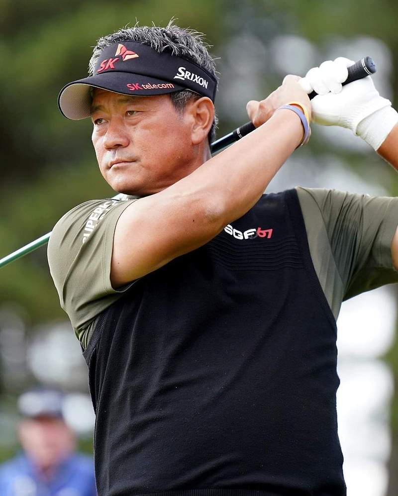 2024 PGA 시니어 브리티시 오픈 3라운드 <b>최경주</b> 단독 <b>선두</b>