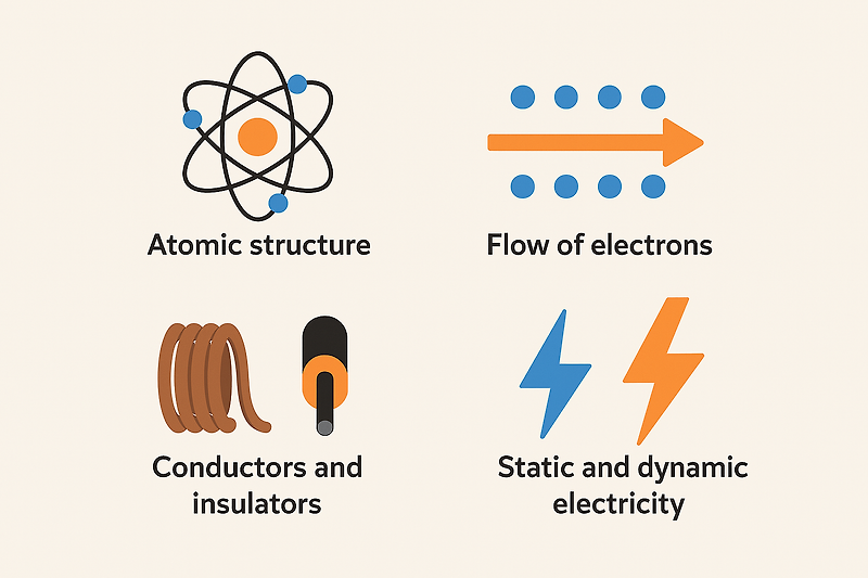 The basics of electricity from atoms to current hvac notes by ocean
