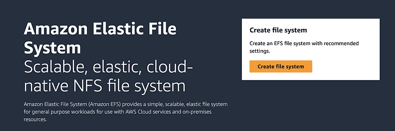 Amazon Elastic File System