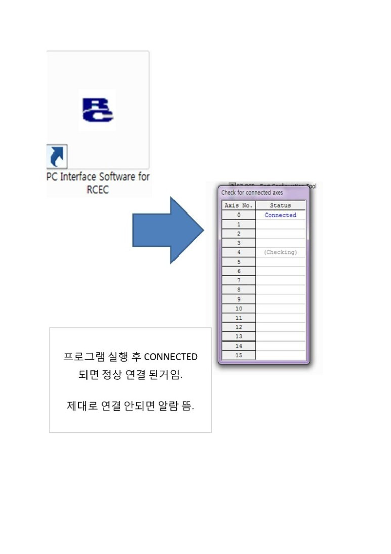 IAI(PCON) PC Interface Software for RCEC