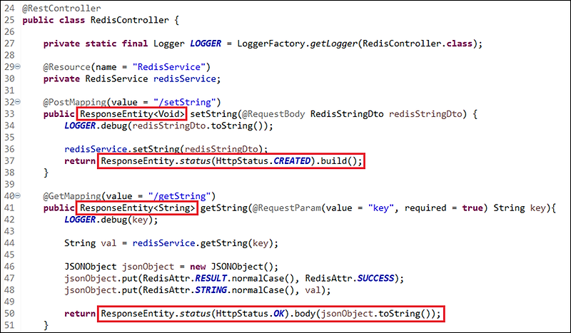 Spring Controller ResponseEntity