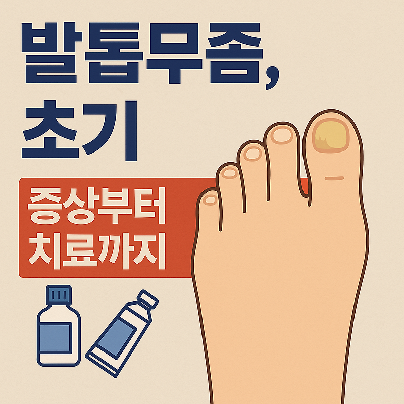 발톱무좀 초기증상부터 치료까지: 연고, 약, 병원, 레이저 완치법 총정리