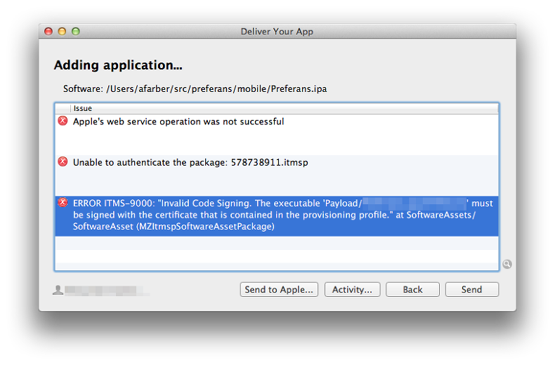 texpad ios 11.0 unhandleable error