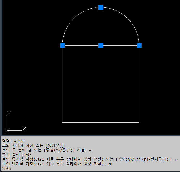 Auto Cad(오토캐드) 명령어 사용법 - Circle(원 그리기), Arc (호 그리기)