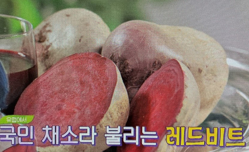 맛을 생각하면 비트요리의 영양과