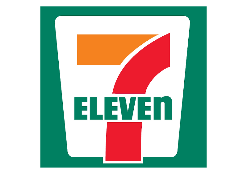 세븐일레븐(7ELEVEN) 로고 AI 파일(일러스트레이터)