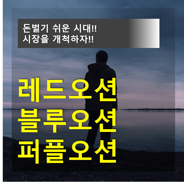레드오션,블루오션,퍼플오션 알아보기